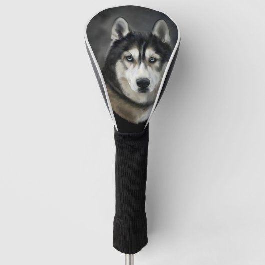 Husky Dog Big Dog Animal Pet OtterBox Golfheadcover (Voorkant)