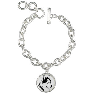 Husky Dog Bracelet Siberian Husky Charm Bracelet Armbanden