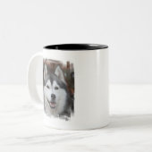 Husky Dog Coffee Mok (Voorkant links)