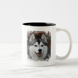 Husky Dog Coffee Mok