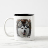 Husky Dog Coffee Mok (Links)