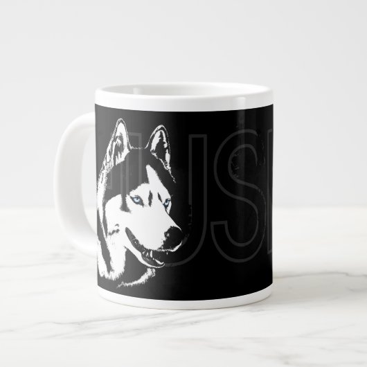 Husky Dog Coffee Mok Siberian Husky Sleg Dog Cup (Links)