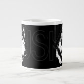 Husky Dog Coffee Mok Siberian Husky Sleg Dog Cup (Voorkant)