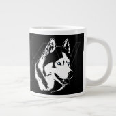 Husky Dog Coffee Mok Siberian Husky Sleg Dog Cup (Rechts)