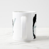 Husky Dog Coffee Mok Siberian Husky Sleg Dog Cup (Achterkant)