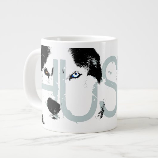 Husky Dog Coffee Mok Siberian Husky Sleg Dog Cup (Links)