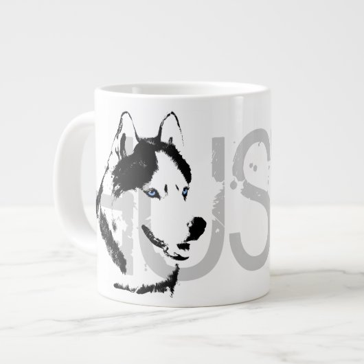 Husky Dog Coffee Mok Siberian Husky Sleg Dog Cup (Links)