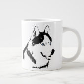 Husky Dog Coffee Mok Siberian Husky Sleg Dog Cup (Rechts)