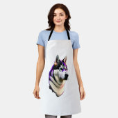 Husky Dog Design Schort (Gedragen)