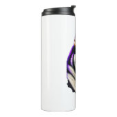 Husky Dog Design Thermosbeker (Gedraaid links)