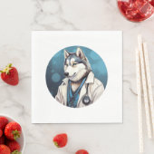 Husky Dog Doctor Servet (Insitu)