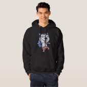 Husky Dog Expression Hoodie (Voorkant volledig)