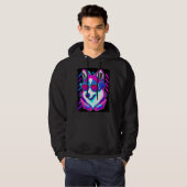 Husky Dog Hoodie (Voorkant volledig)