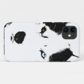 Husky Dog iPhone Gevallen Husky Malamute Pup Hoesj Case-Mate iPhone Case (Achterkant (horizontaal))