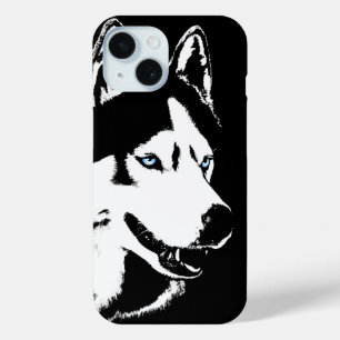 Husky Dog iPhone Gevallen Husky Malamute Pup Hoesj 15 Case