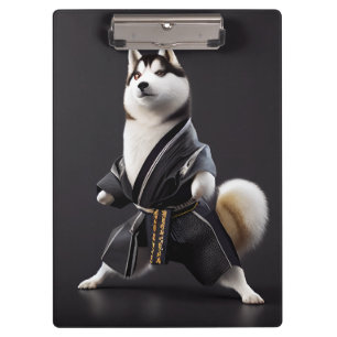 Husky Dog kent Karate, Husky Dog Karate Player Klembord