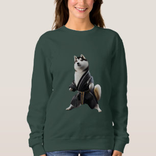 Husky Dog kent Karate, Husky Dog Karate Player Trui