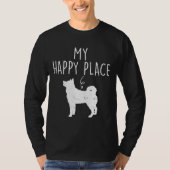 Husky Dog mama T-shirt (Voorkant)