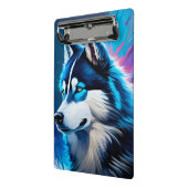 Husky dog mini klembord (Angled2)