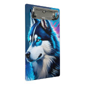 Husky dog mini klembord (Schuin)