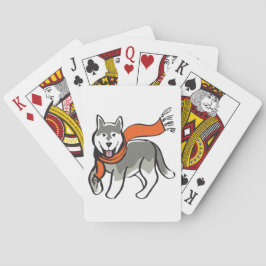 Husky Dog Pokerkaarten