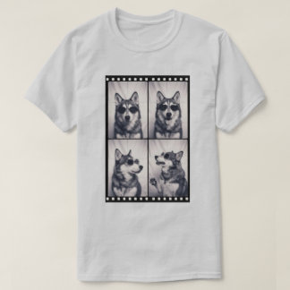 Husky Dog Portrait Unisex T-shirt