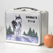 Husky Dog Protector Lunch Box (In situ)