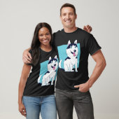 Husky Dog Puppy T-shirt (Unisex)