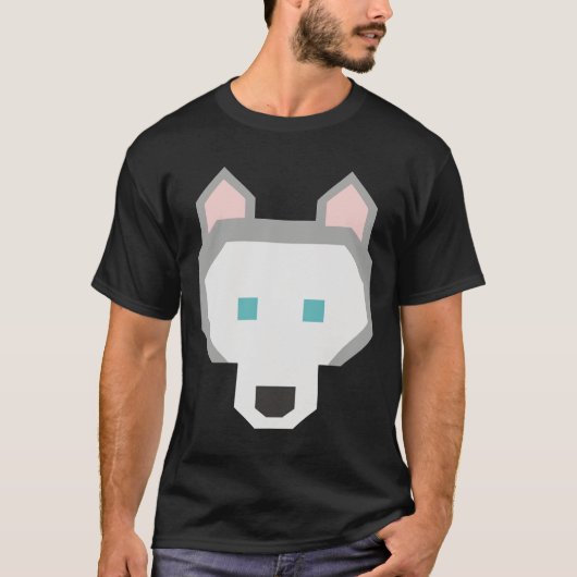 Husky Dog Puppy T-shirt (Voorkant)