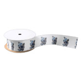 Husky Dog Ribbon Satijnen Lint (Spoel)