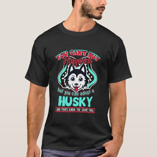 Husky Dog S T-shirt (Voorkant)