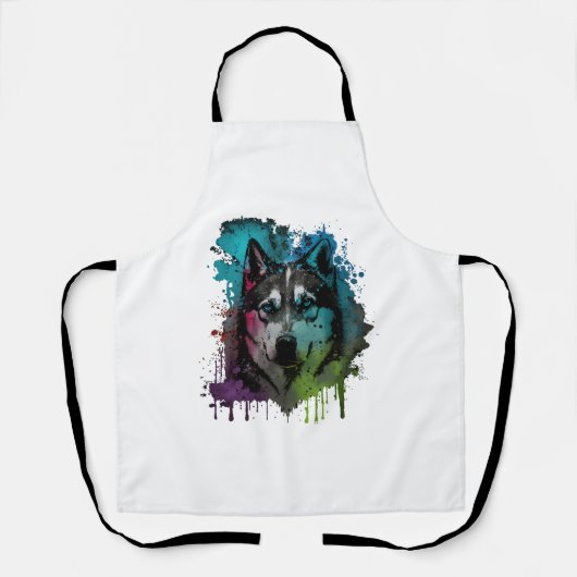 Husky Dog Schort (Voorkant)