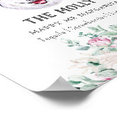 Husky Dog Signature Drink Teken Poster (Hoek)