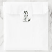 Husky Dog Stickers (Tas)