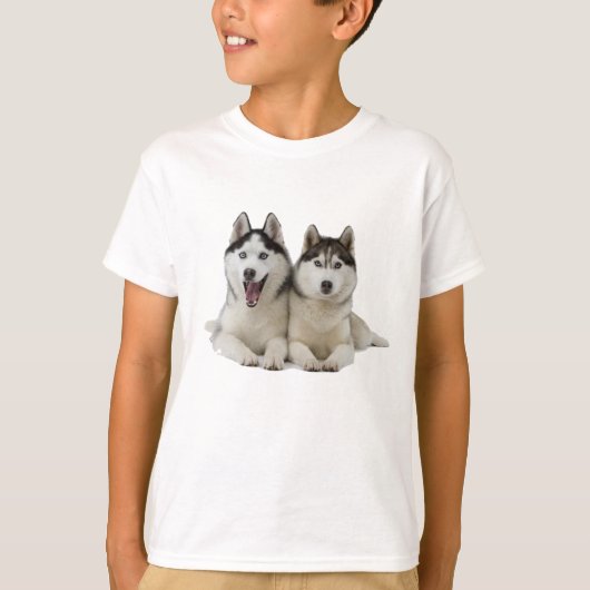 Husky Dog T-shirt (Voorkant)