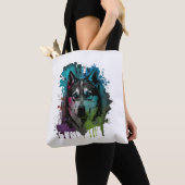 Husky Dog Tote Bag (Dichtbij)