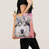 Husky Dog Tote Bag (Dichtbij)
