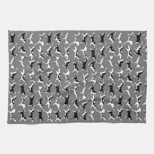Husky Dog Towel Husky Malamute Tea Towel Theedoek (Horizontaal)