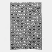 Husky Dog Towel Husky Malamute Tea Towel Theedoek (Verticaal)