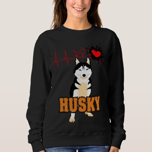 Husky Dog Trui (Voorkant)