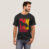 Husky Dog voor honden T-shirt (Voorkant volledig)