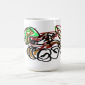 Husky en pompoen tijd koffiemok (Center)