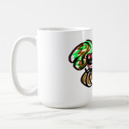 Husky en pompoen tijd koffiemok