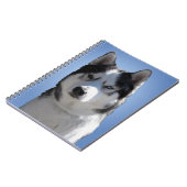 Husky Eye Notitieboek Siberian Husky Gifts & Books (Linkerzijde)