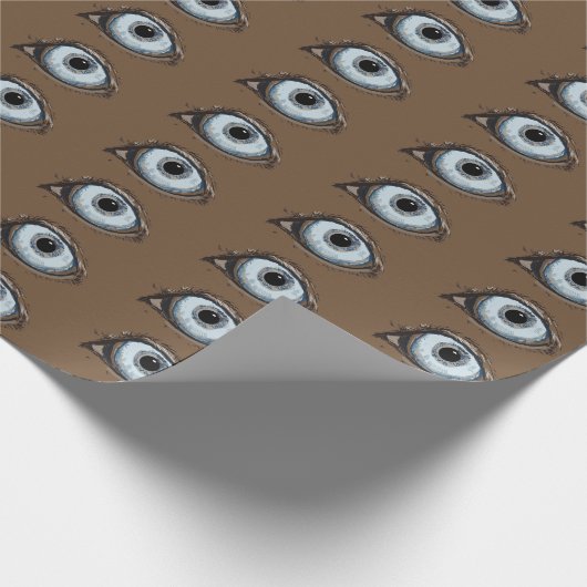 Husky Eye Pattern Cadeaupapier (Hoek)