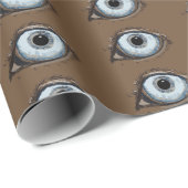 Husky Eye Pattern Cadeaupapier (Rol Hoek)