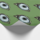 Husky Eye Pattern Cadeaupapier (Hoek)