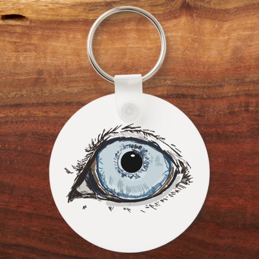 Husky Eye Sleutelhanger (Voorkant)
