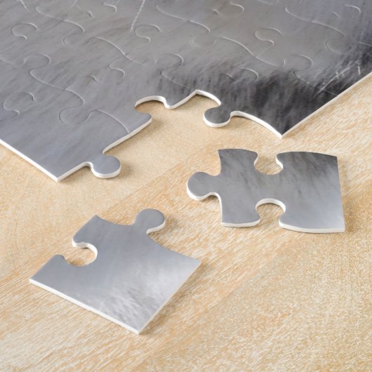 Husky Eyes Puzzle Personalized Sled Dog Puzzles Legpuzzel (Zijkant)