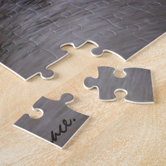 Husky Eyes Puzzle Personalized Sled Dog Puzzles Legpuzzel (Zijkant)